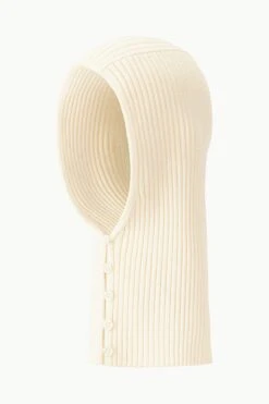 KNIT BALACLAVA | IVORY -Fashion Shop STAUD KNITBALACLAVA ACCESSORY IVORY FALL 23 ECOM 1 2