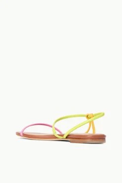 LAUREL SANDAL | CITRON MULTI -Fashion Shop STAUD LAUREL SANDAL CITRONMULTI SPRING 23 ECOM 3