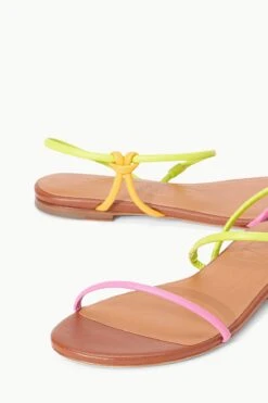 LAUREL SANDAL | CITRON MULTI -Fashion Shop STAUD LAUREL SANDAL CITRONMULTI SPRING 23 ECOM 4