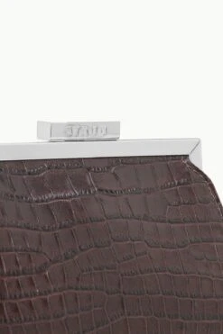 LENNON CONVERTIBLE BAG | ESPRESSO CROC EMBOSSED -Fashion Shop STAUD LENNON CONVERTIBLEBAG ESPRESSO FALL 23 ECOM 5