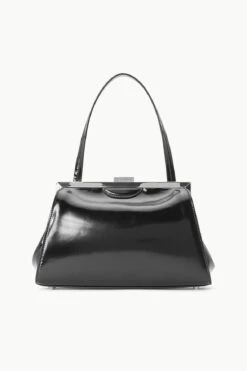 LENNON SHOULDER BAG | BLACK POLISHED