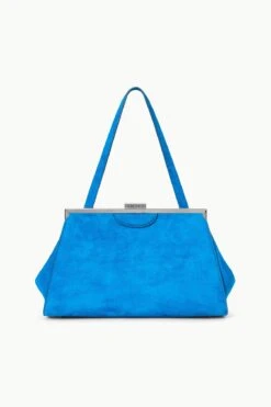 LENNON SHOULDER BAG | DIRECTOR BLUE SUEDE