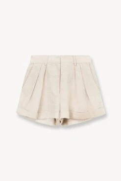 LUISA SHORT | OAT MILK 10 LUISA SHORT | OAT MILK -Fashion Shop STAUD LUISA SHORT OAT MILK SUPF 23 ECOM 1