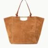 MAR TOTE | TAN SUEDE