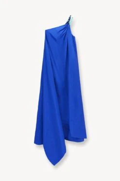 MASON DRESS | LAPIS 10 MASON DRESS | LAPIS -Fashion Shop STAUD MASON DRESS LAPIS SUPF 23 ECOM 1