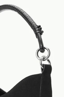 MEL BAG | BLACK SUEDE 8 MEL BAG | BLACK SUEDE -Fashion Shop STAUD MEL BAG BLACK FALL 23 ECOM 4