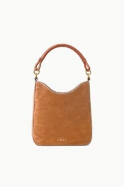 MEL BAG | TAN SUEDE -Fashion Shop STAUD MEL BAG TAN FALL 23 ECOM 2