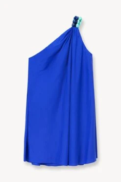 MINI MASON DRESS | LAPIS -Fashion Shop STAUD MINI MASON DRESS LAPIS SUPF 23 ECOM 1