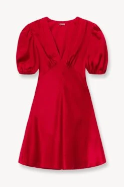 MINI MILLA DRESS | RUBY -Fashion Shop STAUD MINI MILLA DRESS RUBY SUPF 23 ECOM 1