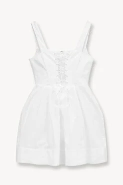 MINI SUTTON DRESS | WHITE 10 MINI SUTTON DRESS | WHITE -Fashion Shop STAUD MINI SUTTON DRESS WHITE SUPF 23 ECOM 1