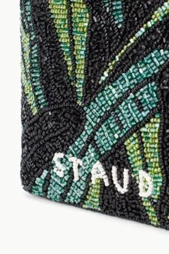 ZOE BEADED BAG | GREEN PALM 13 ZOE BEADED BAG | GREEN PALM -Fashion Shop STAUD MINIBEADEDCOTE BAG GREENPALM SUPF 23 ECOM 3