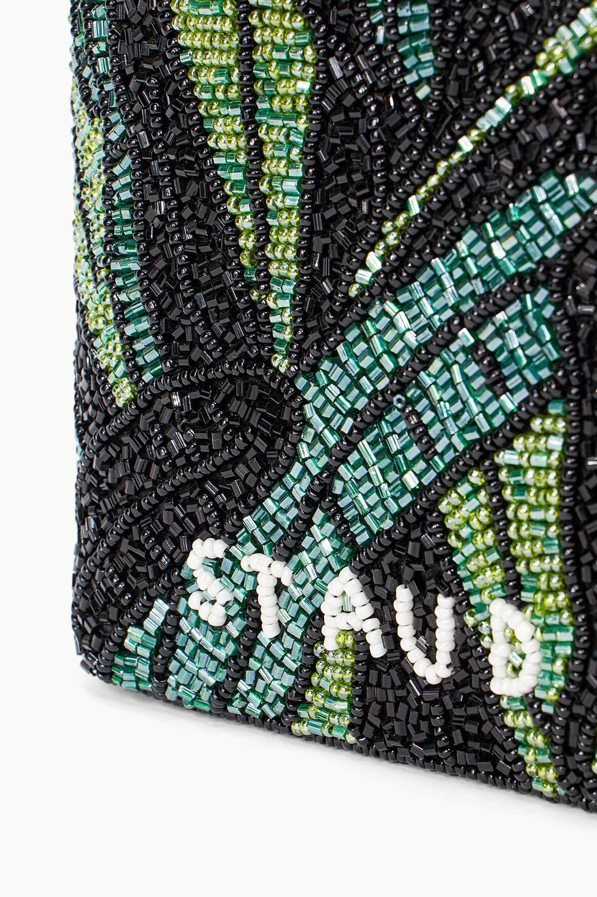 ZOE BEADED BAG | GREEN PALM 5 ZOE BEADED BAG | GREEN PALM - Image 5