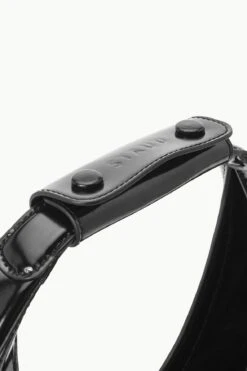 MOON BAG | BLACK POLISHED -Fashion Shop STAUD MOON TOTEBAG BLACK FALL 23 ECOM 4