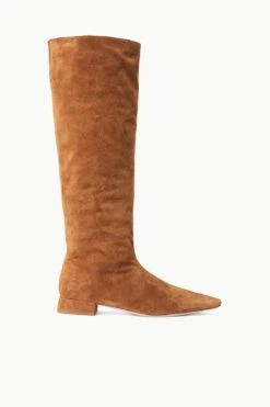 OLGA BOOT | TAN SUEDE