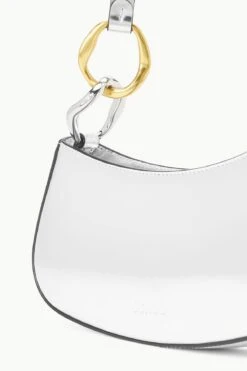 OLLIE BAG | CHROME -Fashion Shop STAUD OLLIE BAG CHROME FALL 23 ECOM 4