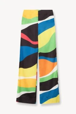 OSCAR PANT | MARBLE WAVE 14 OSCAR PANT | MARBLE WAVE -Fashion Shop STAUD OSCAR PANT MARBLE WAVE SUPF 23 ECOM 1