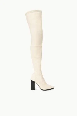 PAZ OVER THE KNEE BOOT | CREAM