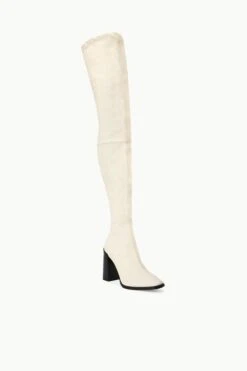PAZ OVER THE KNEE BOOT | CREAM -Fashion Shop STAUD PAZOTK BOOT CREAM FALL 23 ECOM 2