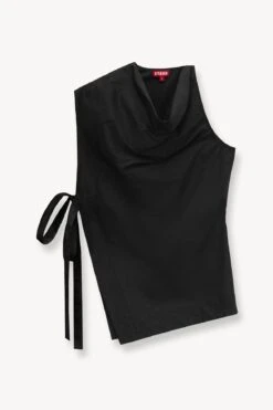 SAWYER TOP | BLACK 9 SAWYER TOP | BLACK -Fashion Shop STAUD SAWYER TOP BLACK SUPF 23 ECOM 1 1