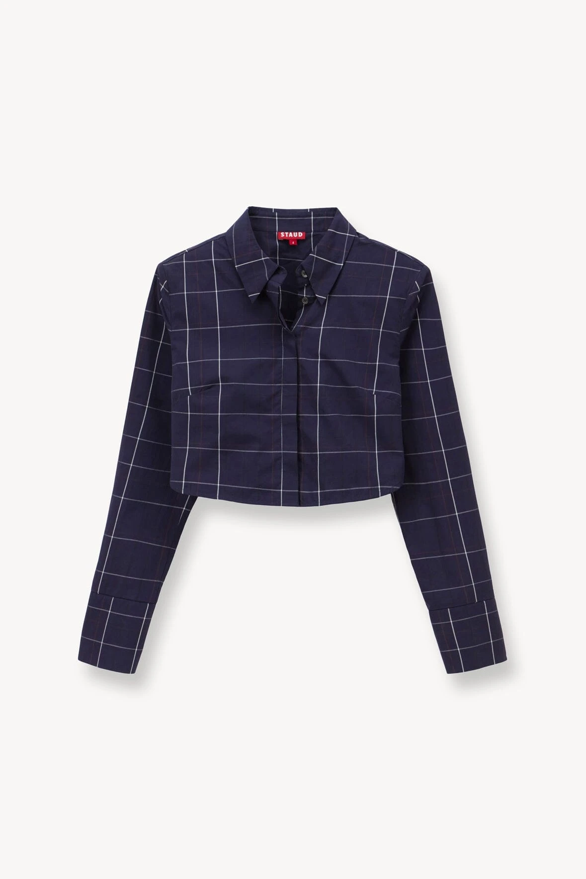 SENECA TOP | NAVY PLAID 5 SENECA TOP | NAVY PLAID - Image 5