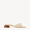 SIMONE CROCHET HEEL | CREAM