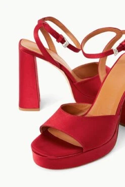SOLANGE PLATFORM | RUBY SATIN -Fashion Shop STAUD SOLANGE PLATFORM RUBY SUPF 23 ECOM 4