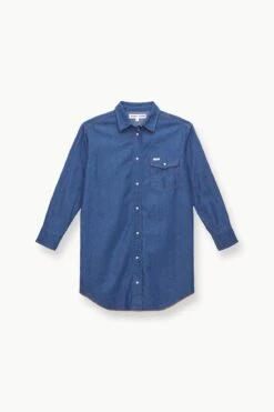 STAUD + WRANGLER THE OVERSIZED WESTERN | DARK RINSE 16 STAUD + WRANGLER THE OVERSIZED WESTERN | DARK RINSE -Fashion Shop STAUD THEOVERSIZEDWESTERN WOVENSHIRT DARKRINSE WRANGLER 23 ECOM 1