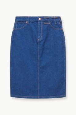 STAUD + WRANGLER THE PENCIL SKIRT | DARK RINSE 14 STAUD + WRANGLER THE PENCIL SKIRT | DARK RINSE -Fashion Shop STAUD THEPENCILSKIRT DENIMSKIRT DARKRINSE WRANGLER 23 ECOM 1