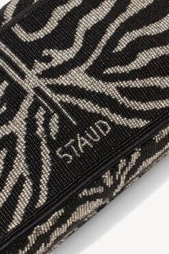 TOMMY BEADED BAG | BLACK WHITE 15 TOMMY BEADED BAG | BLACK WHITE -Fashion Shop STAUD TOMMY BEADED BAG BLACKWHITE FALL 22 ECOM 4