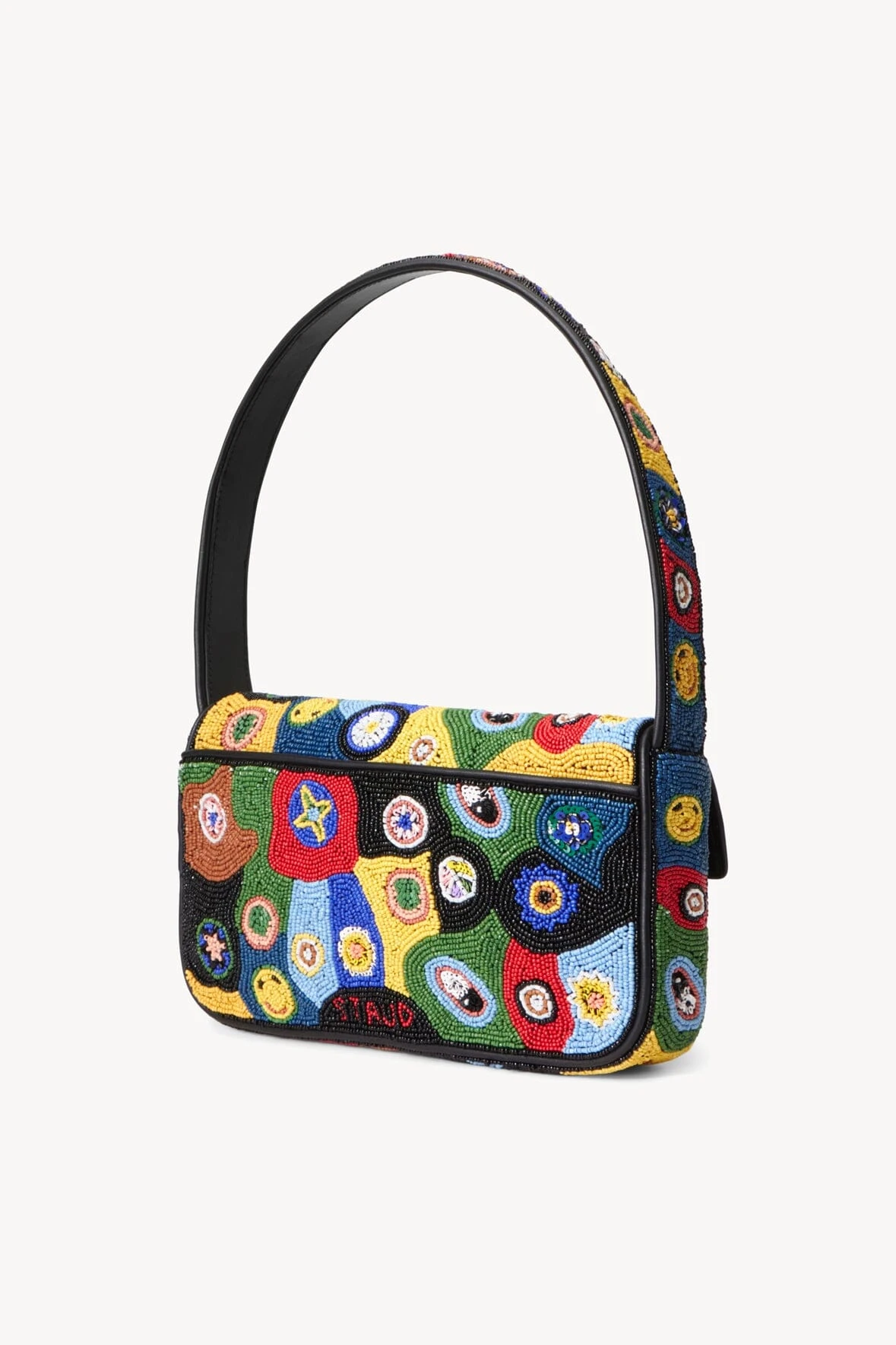 TOMMY BEADED BAG | BLACK MILLEFIORI 3 TOMMY BEADED BAG | BLACK MILLEFIORI - Image 3