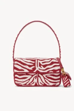 TOMMY BEADED BAG | SCARLET WHITE -Fashion Shop STAUD TOMMY TINY BEADED BAG SCWH HOLIDAY 22 ECOM 5 1d1d08d7 bdf5 4578 95dd 5d97933a7be3