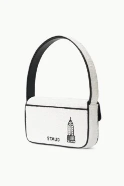 TOMMY BEADED BAG | I LOVE NEW YORK -Fashion Shop STAUD TOMMYBEADEDBAG NEWYORK FALL 23 ECOM 2 1