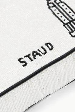 TOMMY BEADED BAG | I LOVE NEW YORK -Fashion Shop STAUD TOMMYBEADEDBAG NEWYORK FALL 23 ECOM 4 1