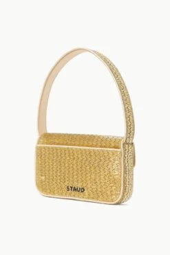 TOMMY BEADED BAG | GOLD 10 TOMMY BEADED BAG | GOLD -Fashion Shop STAUD TOMMYBEADED BAG GOLD FALL 23 ECOM 2