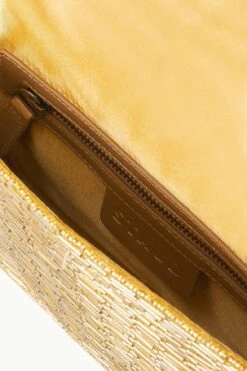 TOMMY BEADED BAG | GOLD 11 TOMMY BEADED BAG | GOLD -Fashion Shop STAUD TOMMYBEADED BAG GOLD FALL 23 ECOM 3