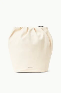 VALENTINA BUCKET BAG | CREAM -Fashion Shop STAUD VALENTINA BAG CREAM SUPF 23 ECOM 2