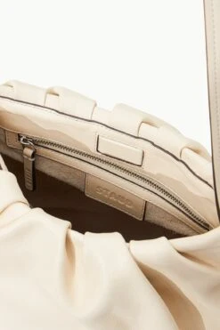 VALENTINA BUCKET BAG | CREAM -Fashion Shop STAUD VALENTINA BAG CREAM SUPF 23 ECOM 4