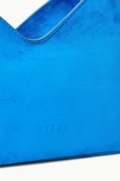 VALERIE SHOULDER BAG | DIRECTOR BLUE SUEDE -Fashion Shop STAUD VALERIE SHOULDERBAG DIRECTORBLUE FALL 23 ECOM 4