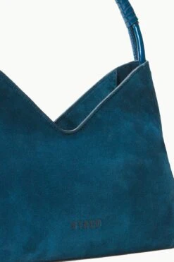 VALERIE SHOULDER BAG | INK BLUE SUEDE -Fashion Shop STAUD VALERIE SHOULDERBAG INKBLUESEUDE SUPF 23 ECOM 4