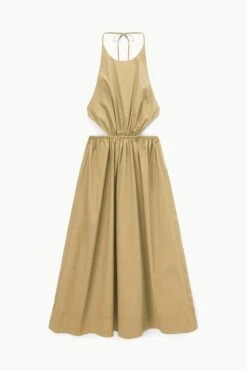 VANESSA DRESS | KHAKI 10 VANESSA DRESS | KHAKI -Fashion Shop STAUD VANESSA DRESS KHAKI SPRING 23 ECOM 1 8e2ef05e 1a55 4820 b742 359539c04e33