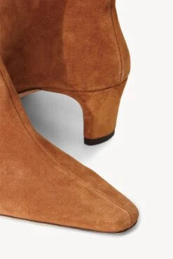 WALLY ANKLE BOOT | TAN SUEDE -Fashion Shop STAUD WALLY ANKLE BOOT TANSUEDE FALL 22 ECOM 5