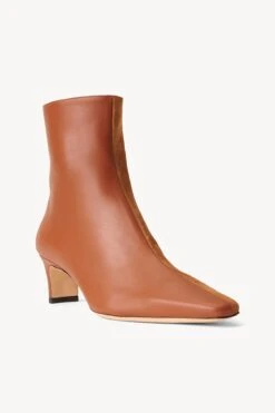 WALLY SPLIT ANKLE BOOT | TAN 11 WALLY SPLIT ANKLE BOOT | TAN -Fashion Shop STAUD WALLY SPLIT ANKLE BOOT TAN FALL 22 ECOM 2