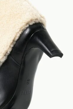 WALLY FOLDOVER BOOT | BLACK CREAM 11 WALLY FOLDOVER BOOT | BLACK CREAM -Fashion Shop STAUD WALLYFOLDOVERBOOT BLACKCREAM ECOM 4