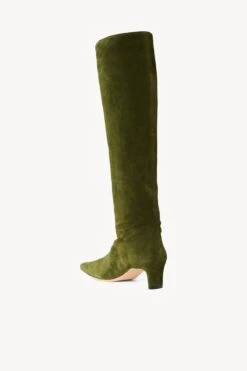WALLY BOOT | OLIVE SUEDE -Fashion Shop STAUD WALLY BOOT OLIVE FALL 22 ECOM 3 fe460568 e12e 4a45 981e 4904802f91f9