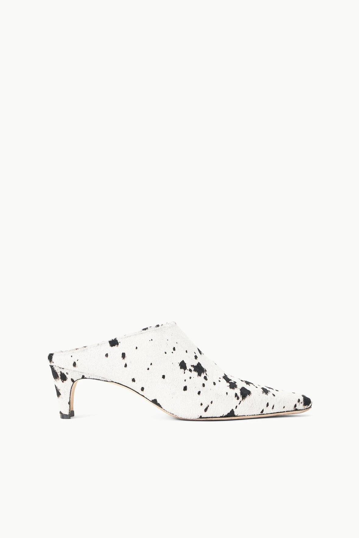 WALLY MULE | BLACK & WHITE HAIRCALF 1 WALLY MULE | BLACK & WHITE HAIRCALF