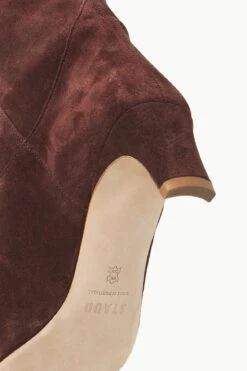 WESTERN WALLY BOOT | MAHOGANY SUEDE 12 WESTERN WALLY BOOT | MAHOGANY SUEDE -Fashion Shop STAUD WESTERNWALLY BOOT MAHOGANY FALL 23 ECOM 4