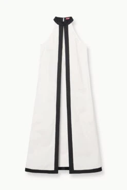 WRIGHT DRESS | ECRU BLACK -Fashion Shop STAUD WRIGHT OCCASIONDRESS ECRUBLACK FALL 23 ECOM 1