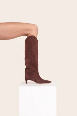 WESTERN WALLY BOOT | MAHOGANY SUEDE 10 WESTERN WALLY BOOT | MAHOGANY SUEDE -Fashion Shop Shoes2 00290 web