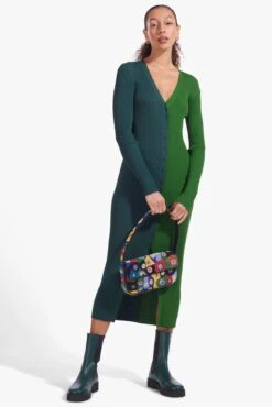 TOMMY BEADED BAG | BLACK MILLEFIORI 11 TOMMY BEADED BAG | BLACK MILLEFIORI -Fashion Shop Shoko Sweater Cypress Emerald 02681 web