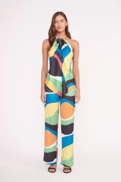 OSCAR PANT | MARBLE WAVE 12 OSCAR PANT | MARBLE WAVE -Fashion Shop TROPEA TOP OSCAR PANT MARBLE WAVE 04762 2 web